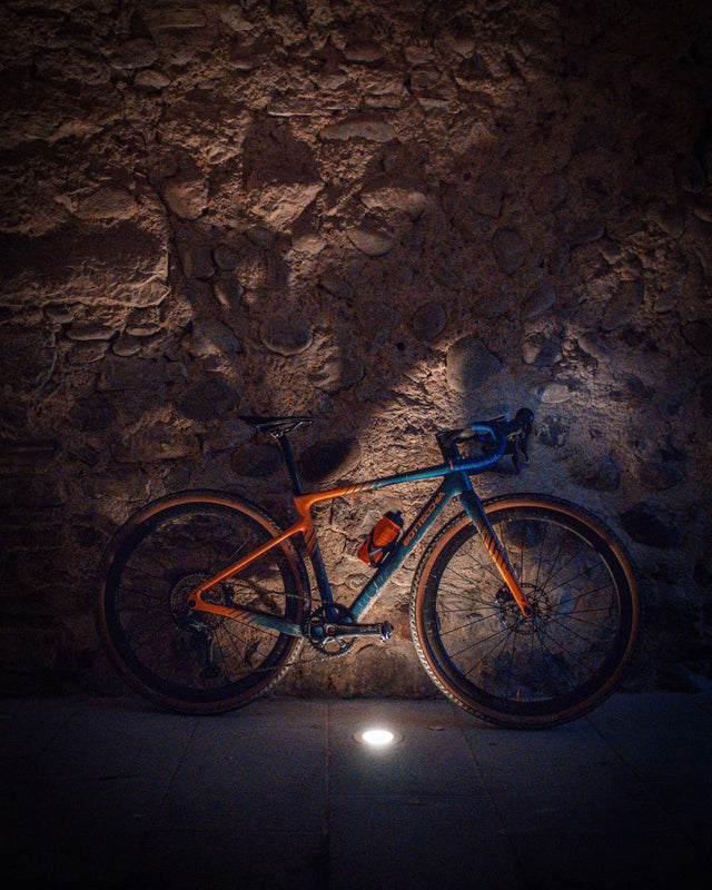 Gravel in notturna con Simone Venturelli