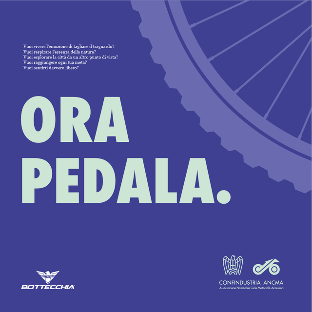 ORA PEDALA con Bottecchia!