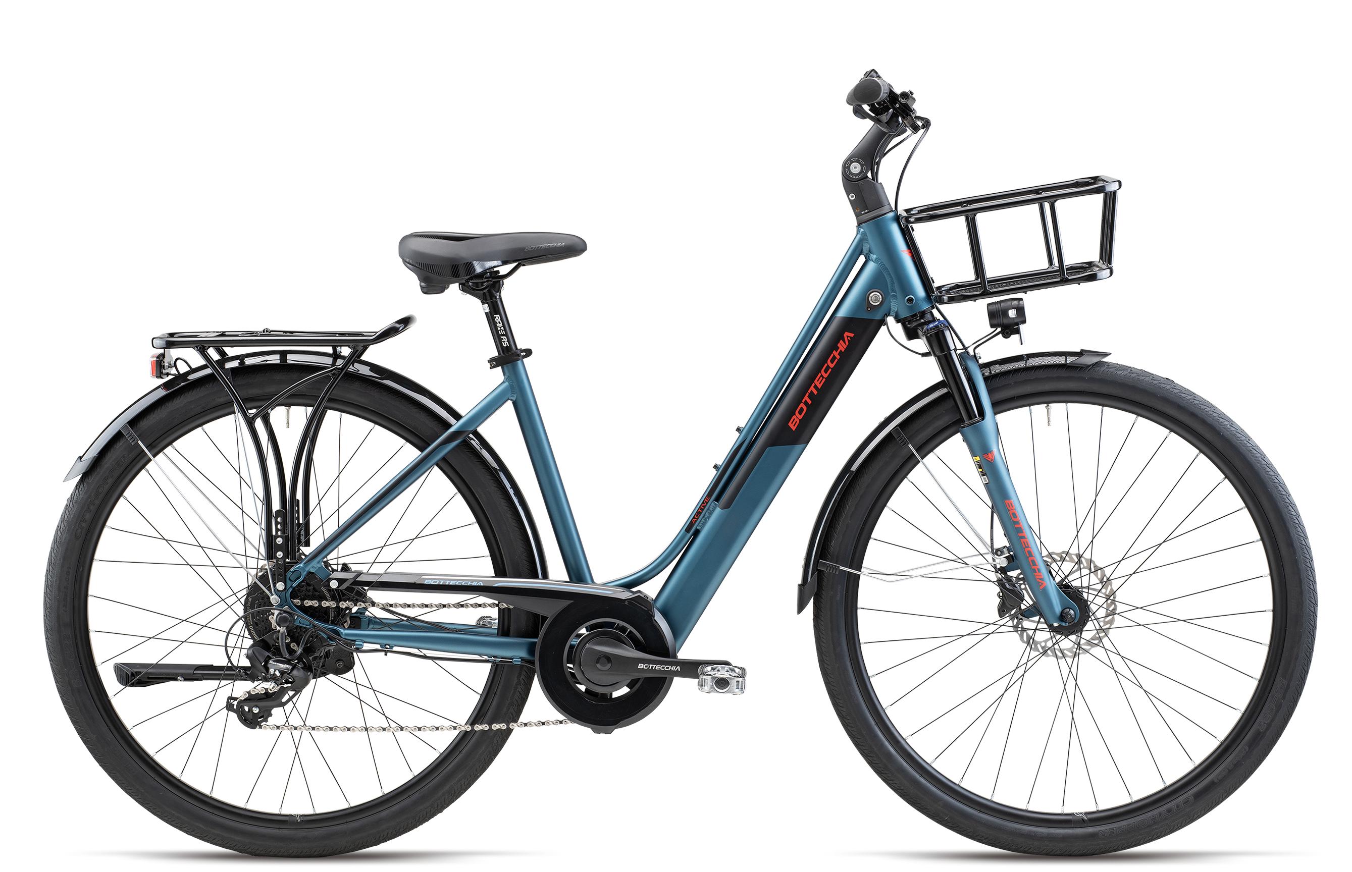 bottecchia e-bike damen BE12 ACTIVE – CICLI record player stand 1 Punch-freies, schwebendes * Farbkombination:bunt 4