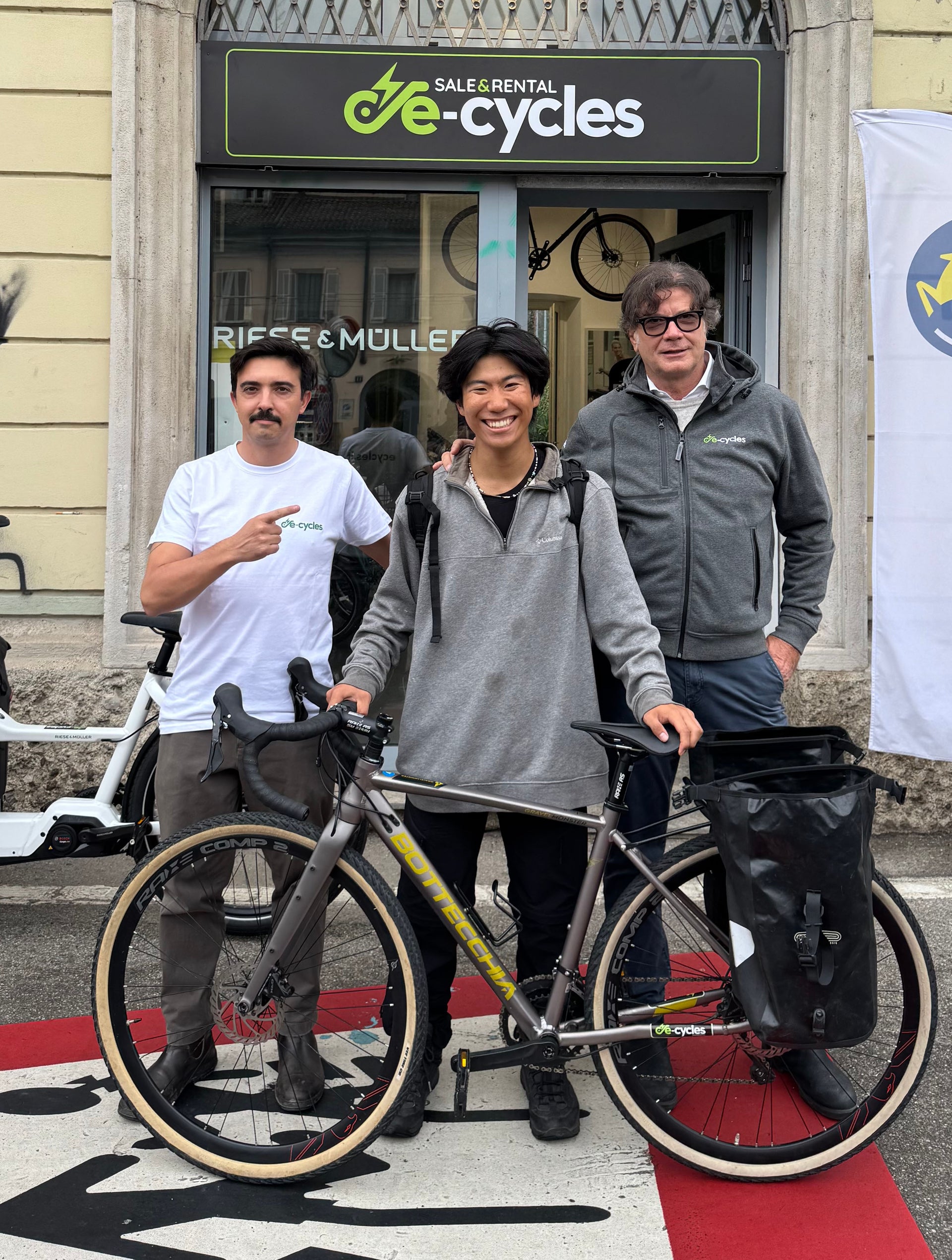 Una bici per Tatsuya!