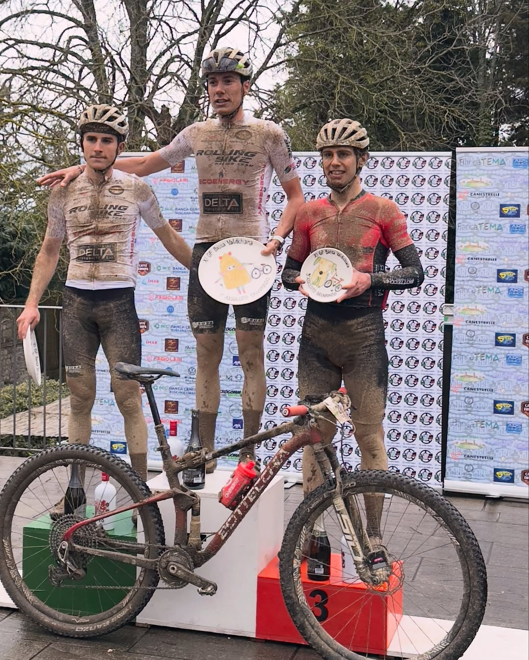ROLLING BIKE & BOTTECCHIA FACTORY SUL PODIO DELLA GF BASSA VALDICHIANA